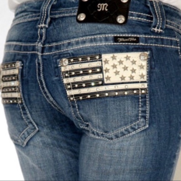 miss me flag jeans